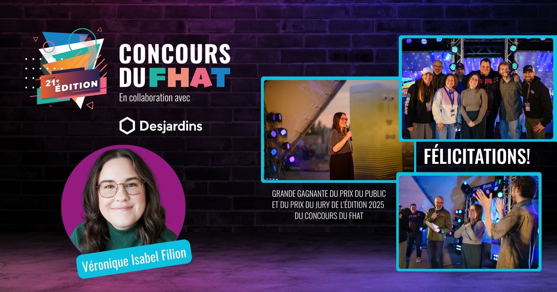 Bravo aux finalistes 2025 !!
